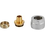 Евроконус для труб из сшитого полиэтилена Stout 3/4"x16x2.0 мм ВР латунь SFC-0020-001620
