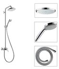 Душевая стойка Hansgrohe Croma 220 Showerpipe 27222000 без излива, хром