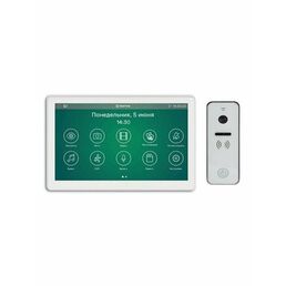Комплект видеодомофона Tantos NEO HD SE Tuya (белый) и iPanel 2 HD + (белая)