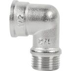 Угол 90° Valfex 1/2"x1/2" ВР-НР латунь