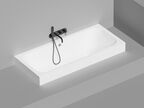 Ванна из искусственного камня Salini  Orlanda Axis 170x75 103223M S-Stone белая матовая