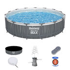 Бассейн Bestway круглый с LED 457х107 см (561GD)