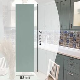 Фальшпанель для напольного шкафа Томари 58x214.4 см Delinia ID МДФ цвет голубой