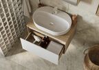 Столешница Aquaton Либерти 70 см 1A281203LYC70  дуб эльвезия