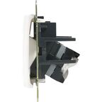 Розетка компьютерная RJ45 категория 5e UTP - Legrand Valena - с захватами - белый