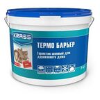 8302835 Герметик акриловый KRASS Термо Барьер для деревянного дома Орех 7кг