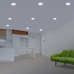 Спот встраиваемый Inspire Buziet GX53 светодиодный под отверстие 90 мм цвет белый
