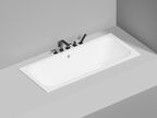 Ванна из искусственного камня Salini  Orlanda Axis 170x75 103223M S-Stone белая матовая