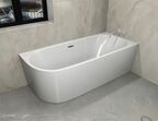Ванна акриловая Ceruttispa Ami 170x75 CT10091 правая, белая
