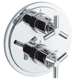 Внешняя часть термостатического смесителя для ванны GROHE Atrio Ypsilon, хром (19395000)