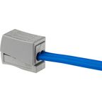 Клеммы соединительные монтажные Duwi СМК 224-112 2-проводные 1.0-2.5X2/0,5-2.5мм² серые 5шт 26735 5