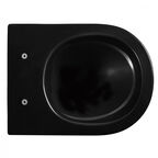 Комплект унитаза с инсталляцией Abber Bequem AC1100MB-AC0105-AC0120MB черный, кнопка черная