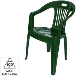 Кресло №5 Комфорт-1 54x53.5x78 см полипропилен темно-зеленый