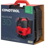 Уровень лазерный Condtrol Multiline 3D зеленый луч штатив в комплекте, 50 м