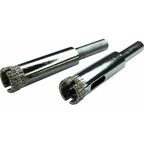 Коронка по стеклу и керамике VertexTools 8X55 мм, CRv, 2 шт.