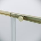 Душевой уголок Niagara Nova 90x100 NG-44-9ASG-A100SG-34 стекло прозрачное, профиль золото брашированное