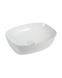Раковина накладная Orange B08-500W 50 см белая глянцевая