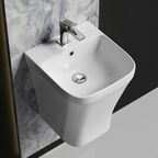 Раковина подвесная Ceramica Nova Dion 37 см CN6067 белая