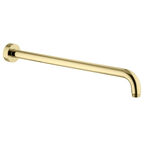 Комплект гигиенического смесителя с верхним душем Plumberia Selection IXO KITZXO01OR210 золото 24К