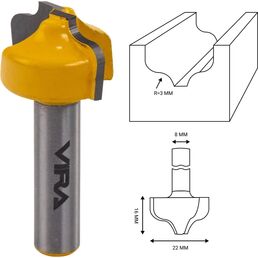 Пазовая фасонная фреза VIRA L553384