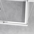 Душевой уголок Vincea Slim-N 100x90 VSR-4SN9010CL стекло прозрачное, профиль хром