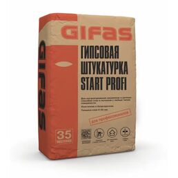 Штукатурка гипсовая Gifas Start Profi 35 кг