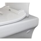 Унитаз подвесной Sensea Favori HDC770WH душевой смыв с сиденьем микролифт