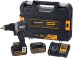 Ударная дрель-шуруповерт DEWALT McLaren Limited Edition DCD85MM2T, 18 В, 2000 об/мин, с 2 АКБ 4 Ач и ЗУ, в кейсе TSTAK