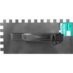 Гладилка зубчатая из нержавеющей стали Интек 10105-270-012 130x270 мм, зуб 12x12 мм