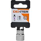 Торцевая головка шестигранная Dexter HT205121 1/4 дюйма 14 мм