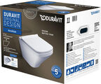 Подвесной унитаз Duravit DuraStyle Rimless 2551090000 + сиденье SoftClose 0063790000