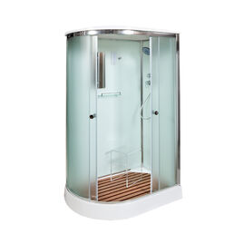 Душевая кабина AvaCan 120x90 D012SREL стекло матовое, профиль хром, с электрикой