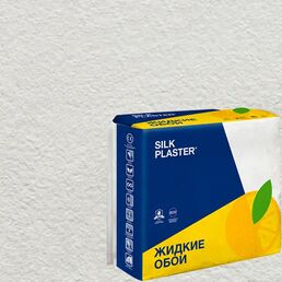 Жидкие обои Silk Plaster Absolute А250 1.1 кг цвет жемчужно-белый