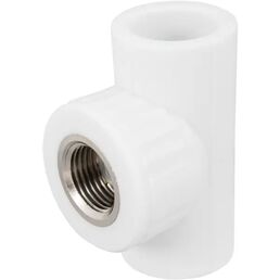 Тройник комбинированный Valfex 25x1/2"x25 мм ВР полипропилен 10127125