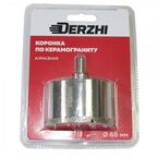 Коронка алмазная ПО керамограниту DERZHI Ф68 ММ (1/5/60) 8307-007