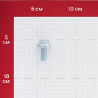 Болт оцинкованный M8x20 мм DIN 6921 10,9 с фланцем (8 шт.)