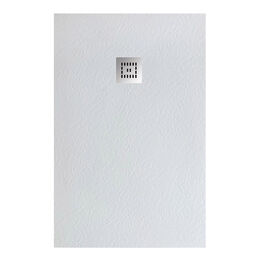 Душевой поддон из литьевого мрамора BelBagno Uno 140x90 TRAY-MR-UNO-AH-140/90-35-W белый