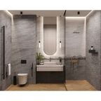 Плитка настенная Gracia Ceramica Fog 25x60 см 1.2 м² матовая с sugar эффектом цвет серый