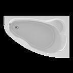 Ванна акриловая MarKa One Lil 140x90 01лил1490п белая R