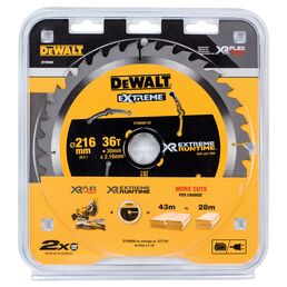 Пильный диск DEWALT DT99569 EXTREME RUNTIME, 216х30 мм