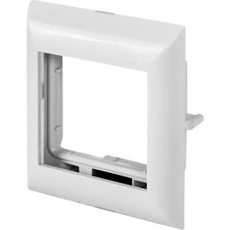 Суппорт с рамкой Lexman 45x100x55 мм цвет белый