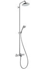 Душевая стойка Hansgrohe Croma 220 Showerpipe 27223000 с термостатом и изливом, хром
