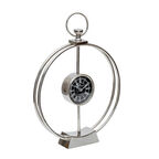 Часы настольные Garda Decor 33см, цвет хром