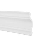 Плинтус потолочный полистирол Inspire DSMSL01103 белый 80x80x2000 мм