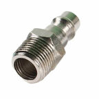 Соединение быстросъем. Папа х нар. резьба 3/8" (сталь) ECO (AS-M/MT38)
