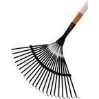 Грабли веерные Fiskars Plantic Terra 22 зуба 174 см сталь с черенком