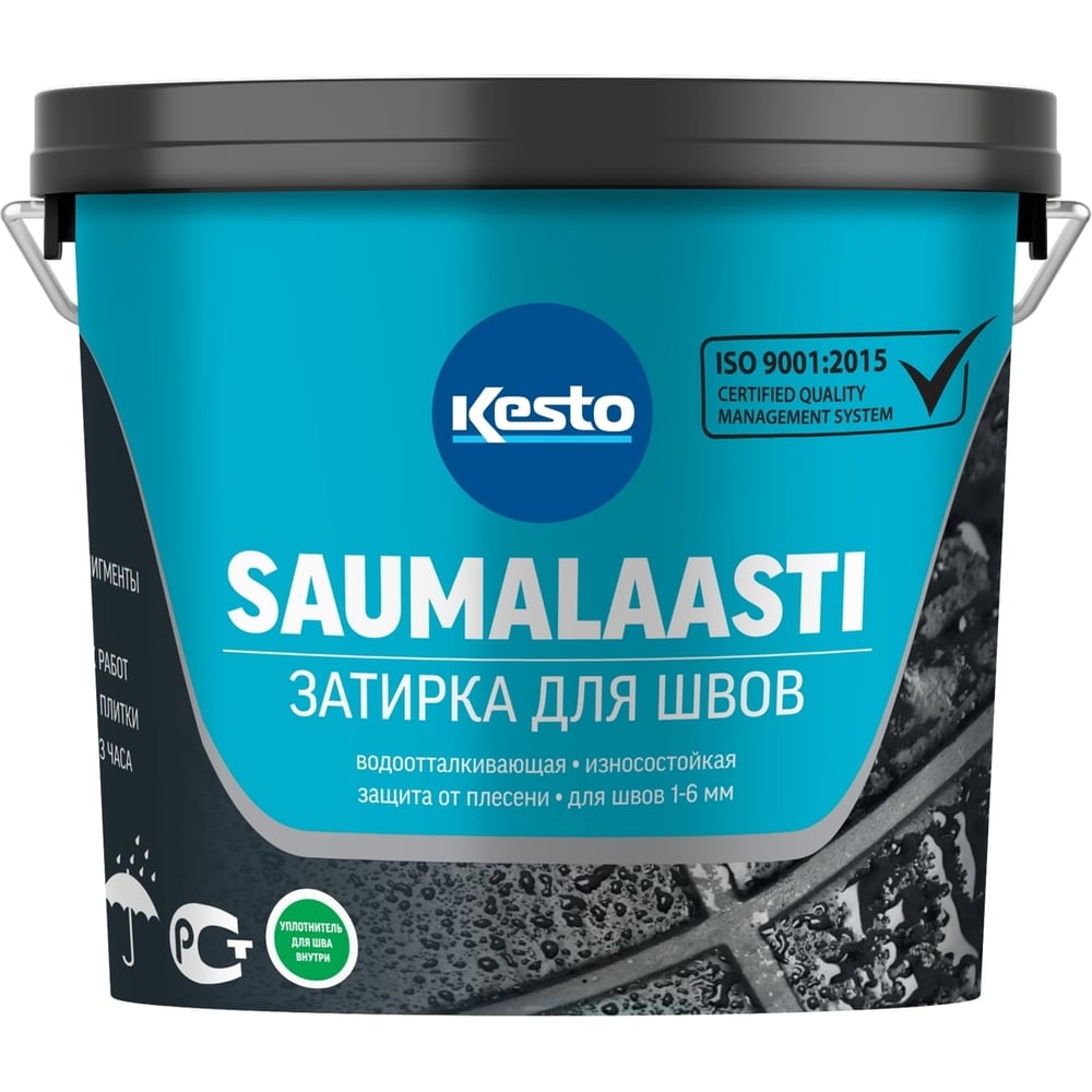 Затирка Kesto Saumalaasti 10, 10 кг, белый 81003