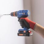 Дрель-шуруповерт аккумуляторная Dexter 5 20 В Li-ion, 1x2.5 Ач