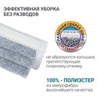 Набор сменных насадок из микрофибры к швабре Hausmann HM-62, 2 шт