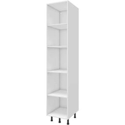 Шкаф-колонна для кухни 45x215x56 см Konsensa ЛДСП цвет белый
